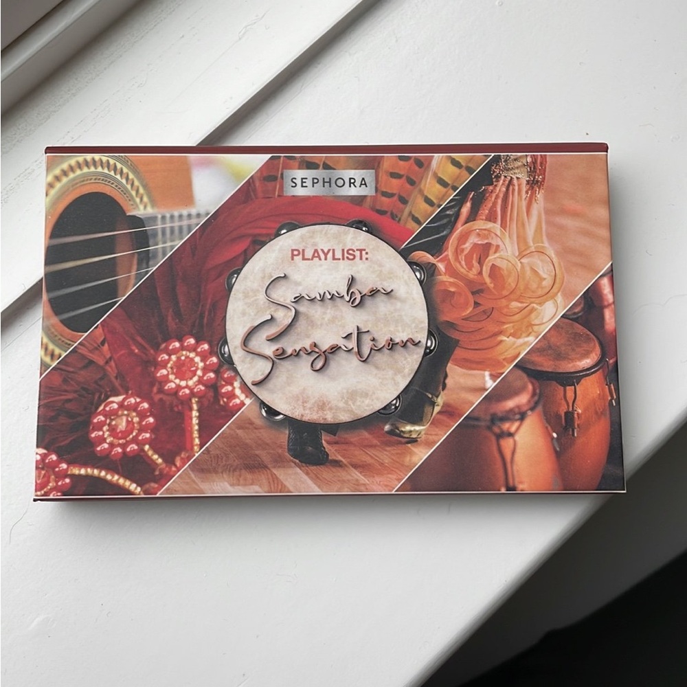 Sephora Samba Sensation Eyeshadow Palette - like new - pocket palette playlist